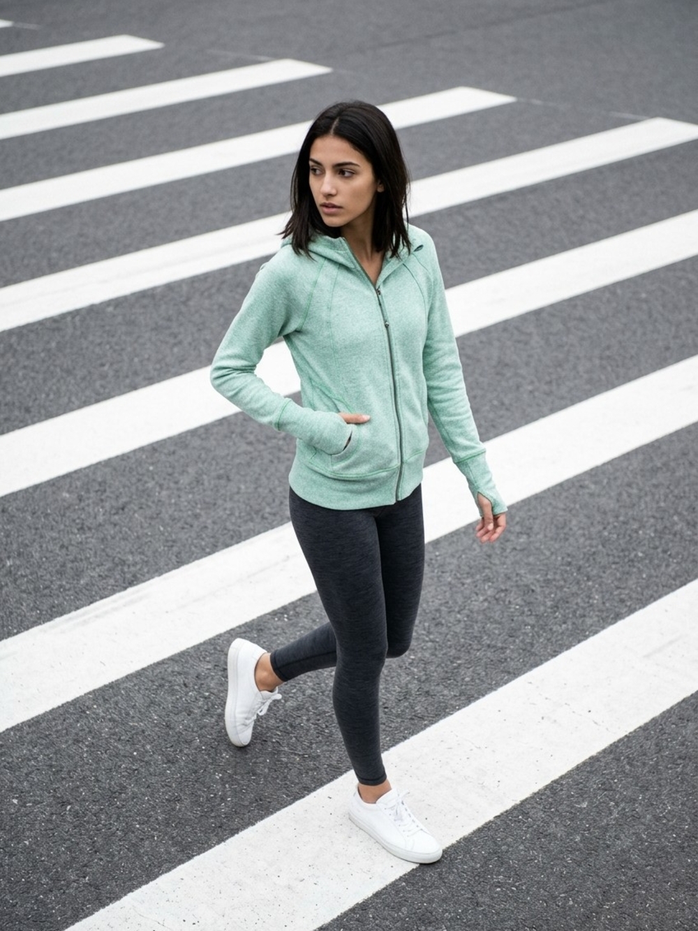 Patagonia Mint Green Full-Zip Hoodie for Women